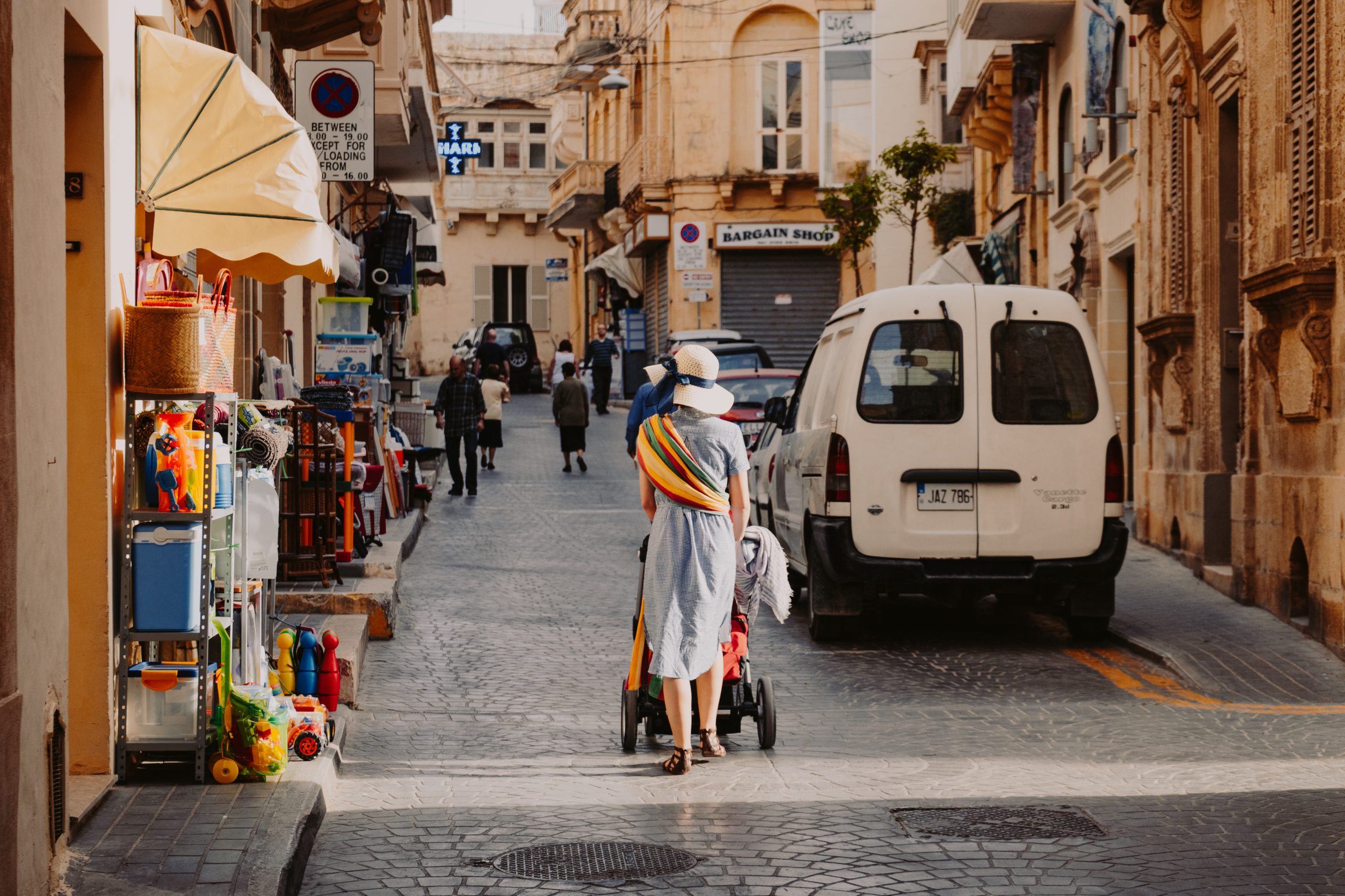 Locals on the Street in Malta