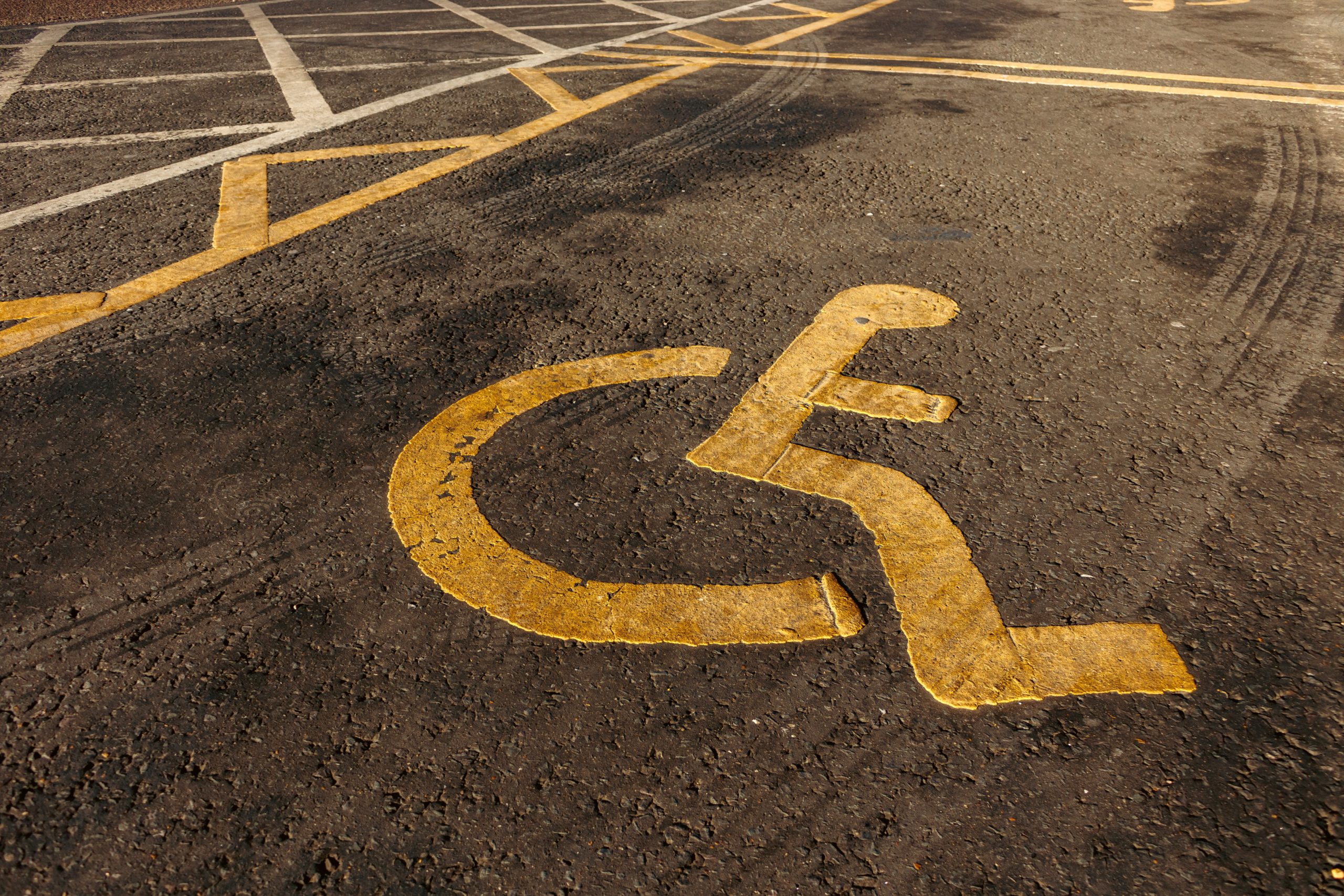 Wheelchair parking